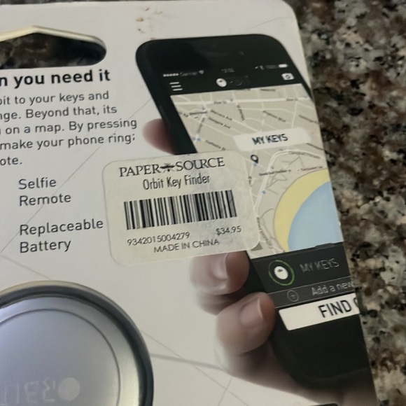 Orbit ORB427 Orbit Key Bluetooth Tracker (Silver) - Picture 5 of 5